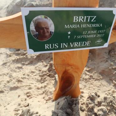 BRITZ Maria Hendrika 1937-2022