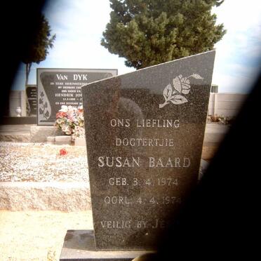 BAARD Susan 1974-1974