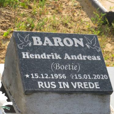 BARON Hendrik Andreas 1956-2020