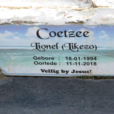 COETZEE Lionel 1994-2018