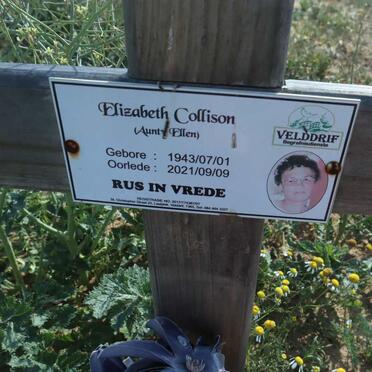 COLLISON Elizabeth 1943-2021