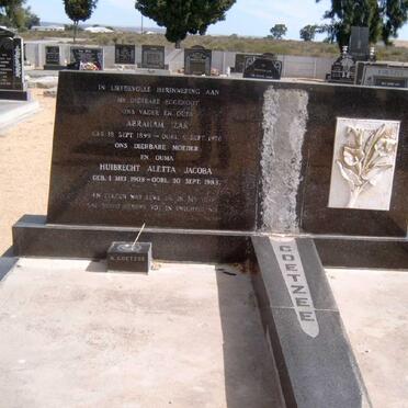 COETZEE Abraham Izak 1899-1976 &amp; Huibrecht Aletta Jacoba 1903-1983