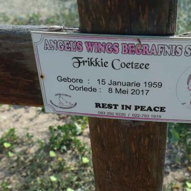 COETZEE Frikkie 1959-2017