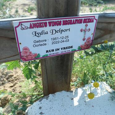 DELPORT Lydia 1951-2022