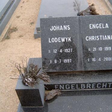 ENGELBRECHT Johans Lodewyk 1927-1997 &amp; Engela Christiana 1919-2001