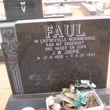 FAUL J.W. 1926-1993