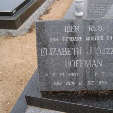 HOFFMAN  Elizabeth J. 1907-1991