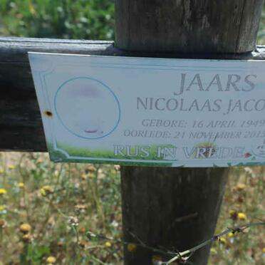 JAARS Nicolaas Jacobus 1949-2015