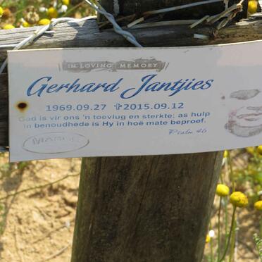 JANTJIES Gerhard 1969-2015