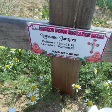 JANTJIES Loreaze 1986-2021