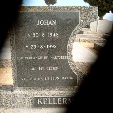 KELLERMAN Johan 1948-1992