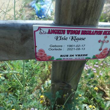 KLAASE Elsie 1961-2021