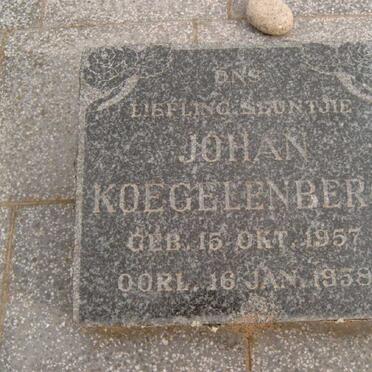 KOEGELENBERG Johan 1957-1958