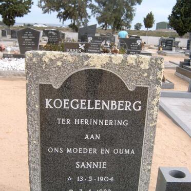 KOEGELENBERG Sannie 1904-1993