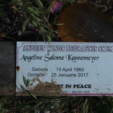 KANNEMEYER Angeline Salome 1960-2017