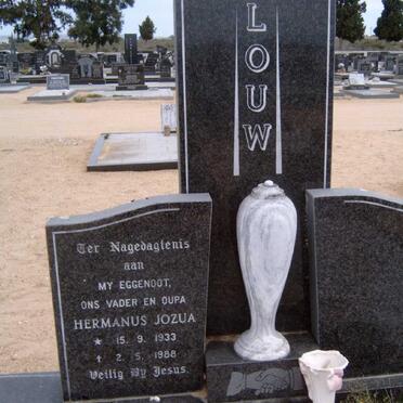 LOUW Hermanus Jozua 1933-1988