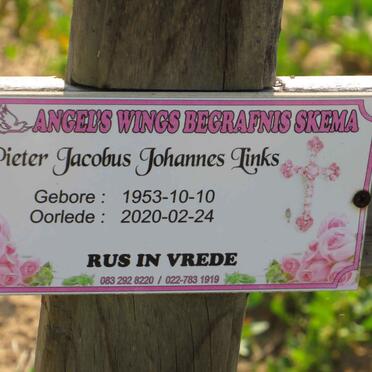 LINKS Pieter Jacobus Johannes 1953-2020