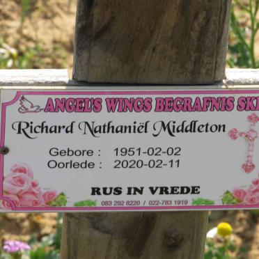 MIDDLETON Richard Nathaniel 1951-2020