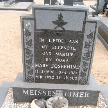 MEISSENHEIMER Mary Josephine 1898-1980