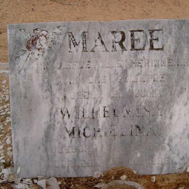MAREE Wilhelmina Michtelina 1925-1985