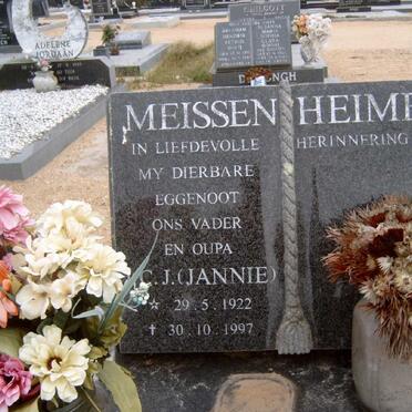 MEISSENHEIMER C.J. 1922-1997