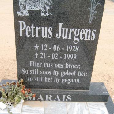 MARAIS Petrus Jurgens 1928-1999