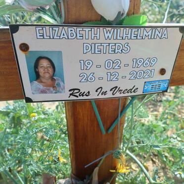 PIETERS Elizabeth Wilhelmina 1969-2021