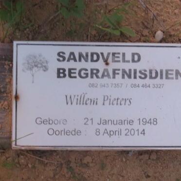 PIETERS Willem 1948-2014