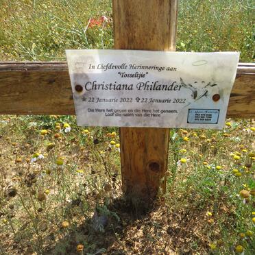 PHILANDER Christiana 2022-2022