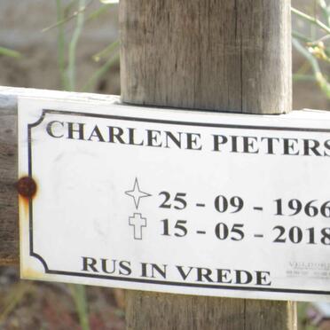 PIETERS Charlene 1966-2018