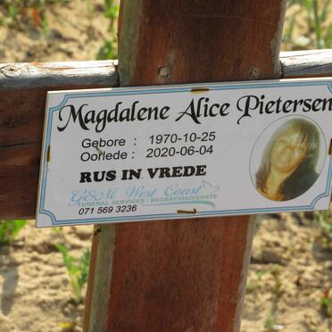 PIETERSEN Magdalene Alice 1970-2020