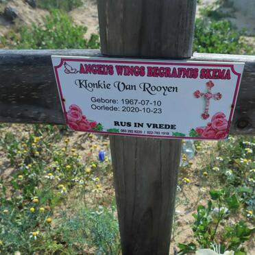 ROOYEN Klonkie, van 1967-2020