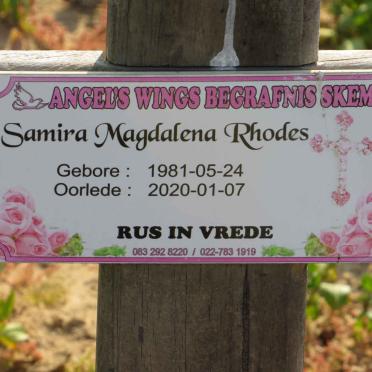 RHODES Samira Magdalena 1981-2020