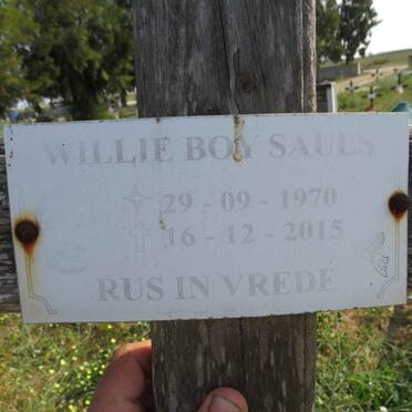 SAULS Willie Boy 1970-2015