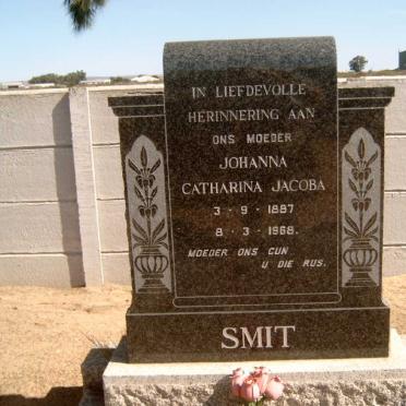 SMIT Johanna Catharina Jacoba 1887-1968