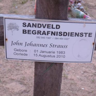 STRAUSS John Johannes 1983-2010