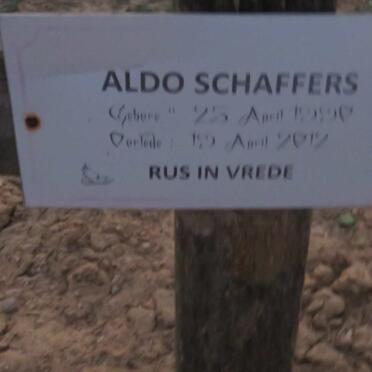 SCHAFFERS Aldo 19?-2012