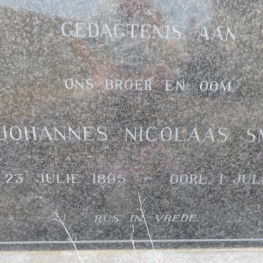 SMIT Johannes Nicolaas 1895-1965