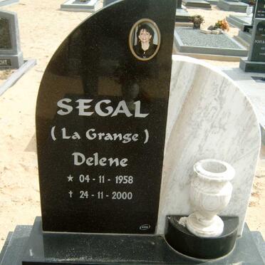SEGAL Delene nee LA GRANGE 1958-2000