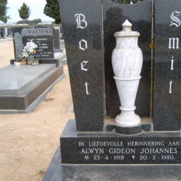 SMIT Alwyn Gideon Johannes 1918-1980
