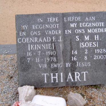 THIART F.J. 1910-1978 &amp; S.M.H. 1928-2007