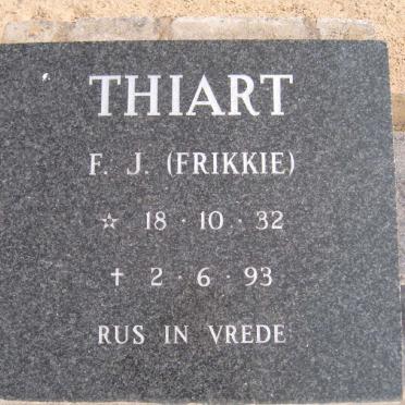 THIART F.J. 1932-1993