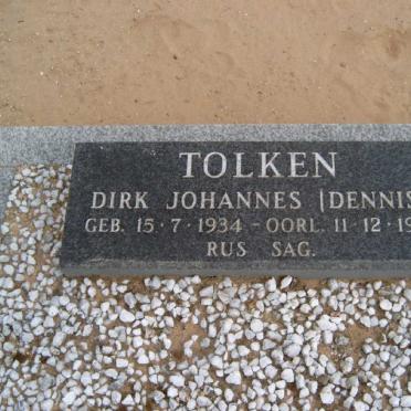 TOLKEN Dirk Johannes 1934-1981