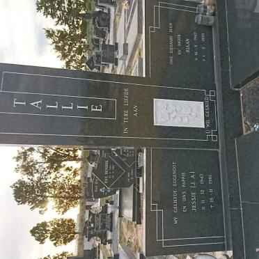TALLIE J.A. 1943-1981 :: TALLIE Riaan 1967-1993