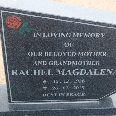 THORNE Rachel Magdalena 1928-2013