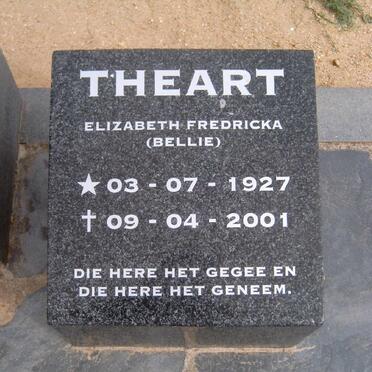 THEART Elizabeth Fredericka 1927-2001