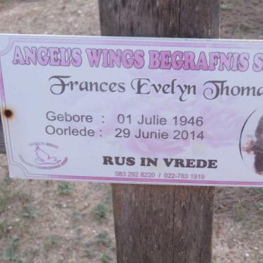 THOMAS Frances Evelyn 1946-2014