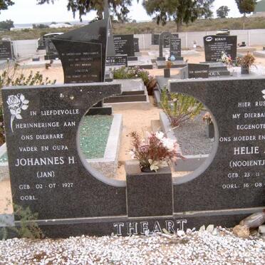 THEART Johannes H. 1927- &amp; Helie A. 1917-1985 :: THEART Riaan 1920-2002