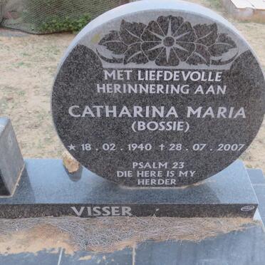 VISSER Catharina Maria 1940-2007