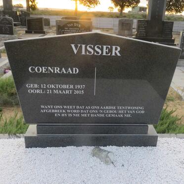 VISSER Coenraad 1937-2015